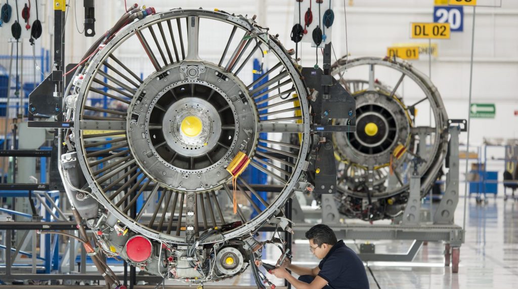Construction site of Safran Aircraf Engines in Querétaro